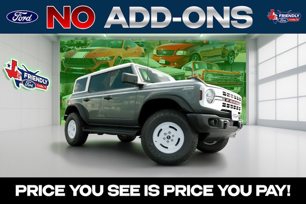 New 2026 Ford Bronco Heritage Edition SUV