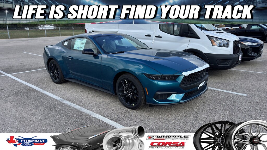 New 2026 Ford Mustang Ecoboost Fastback Coupe