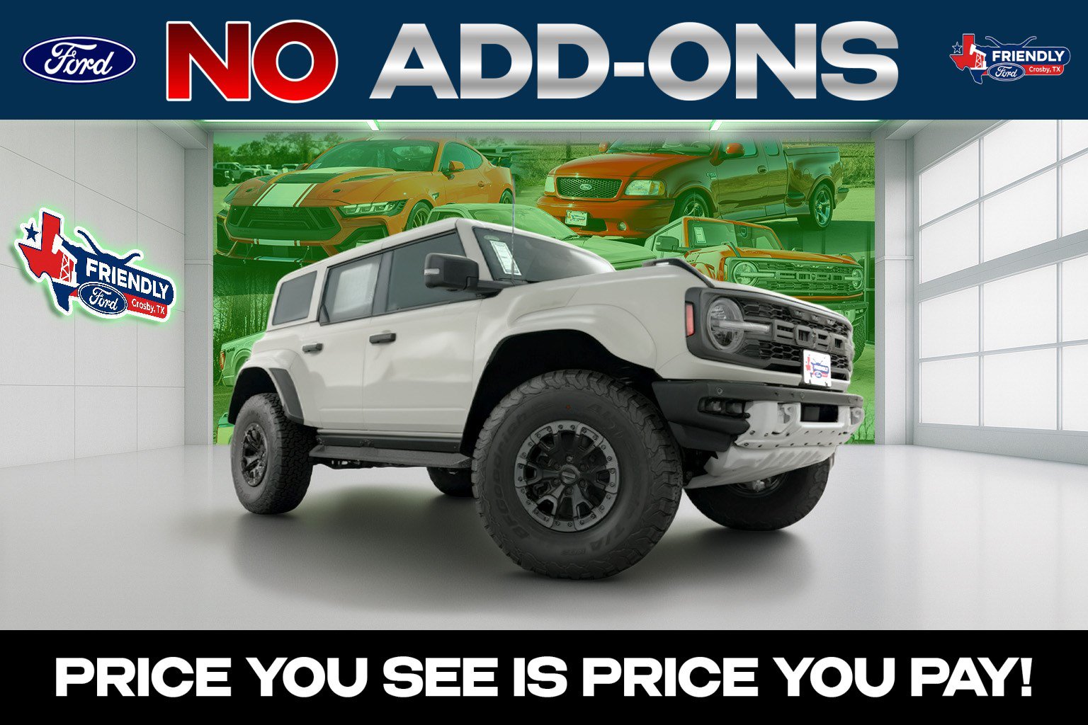 New 2026 Ford Bronco Raptor