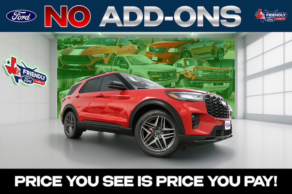 New 2026 Ford Explorer ST SUV