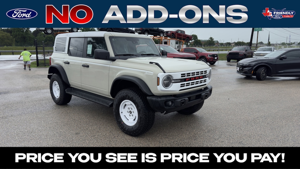 New 2026 Ford Bronco Heritage Edition SUV