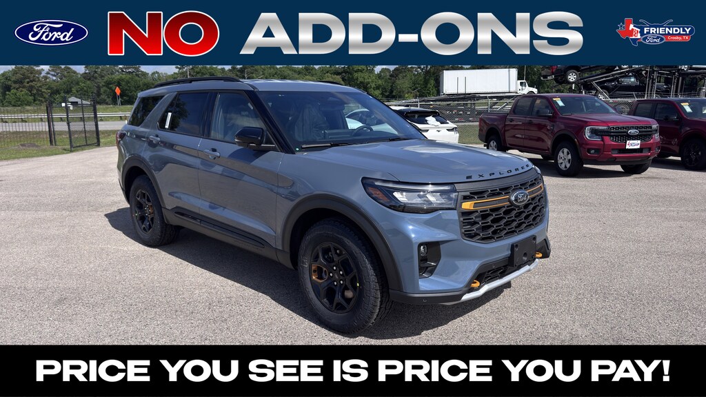 New 2026 Ford Explorer Tremor SUV