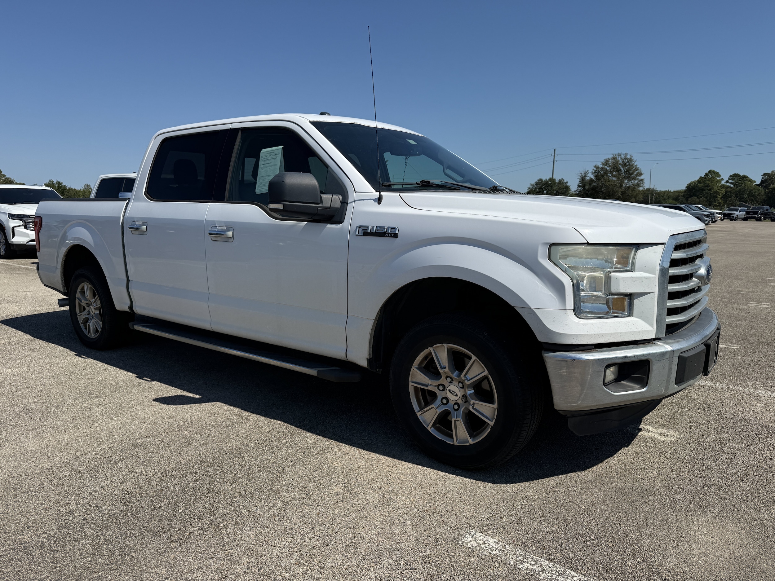 Used 2015 Ford F-150 XLT with VIN 1FTEW1C82FKE59121 for sale in Crosby, TX
