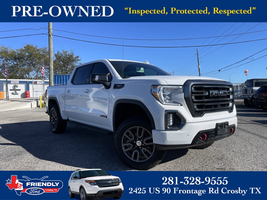 Used 2021 GMC Sierra 1500 AT4 Truck Crew Cab