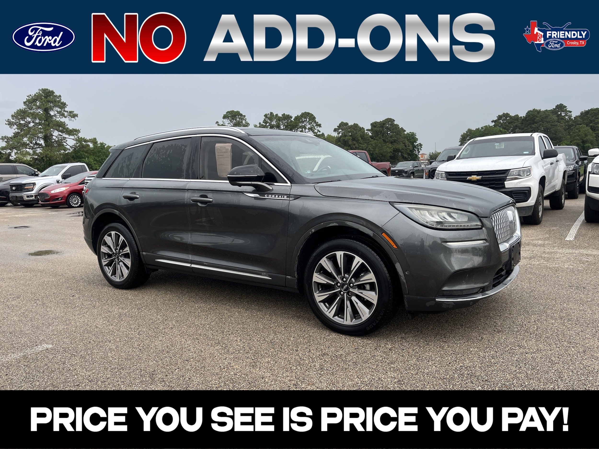 Used 2020 Lincoln Corsair For Sale at Friendly Ford of Crosby