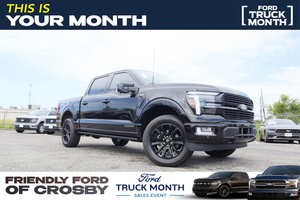 New 2025 Ford F-150 Platinum Truck SuperCrew Cab