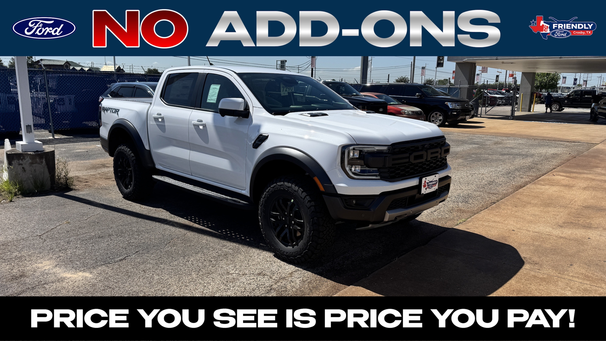 New 2026 Ford Ranger Raptor