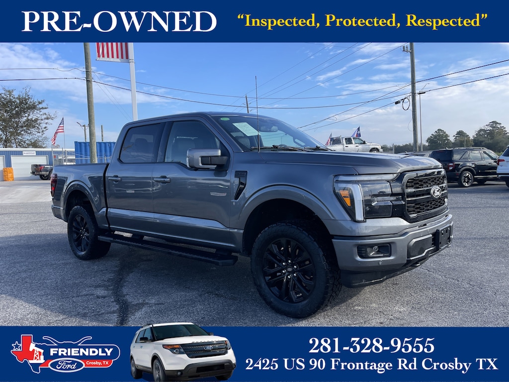 Used 2025 Ford F-150 Lariat Truck SuperCrew Cab