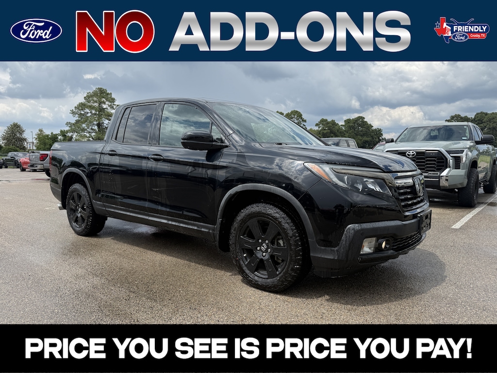 Used 2017 Honda Ridgeline Black Edition AWD Truck Crew Cab