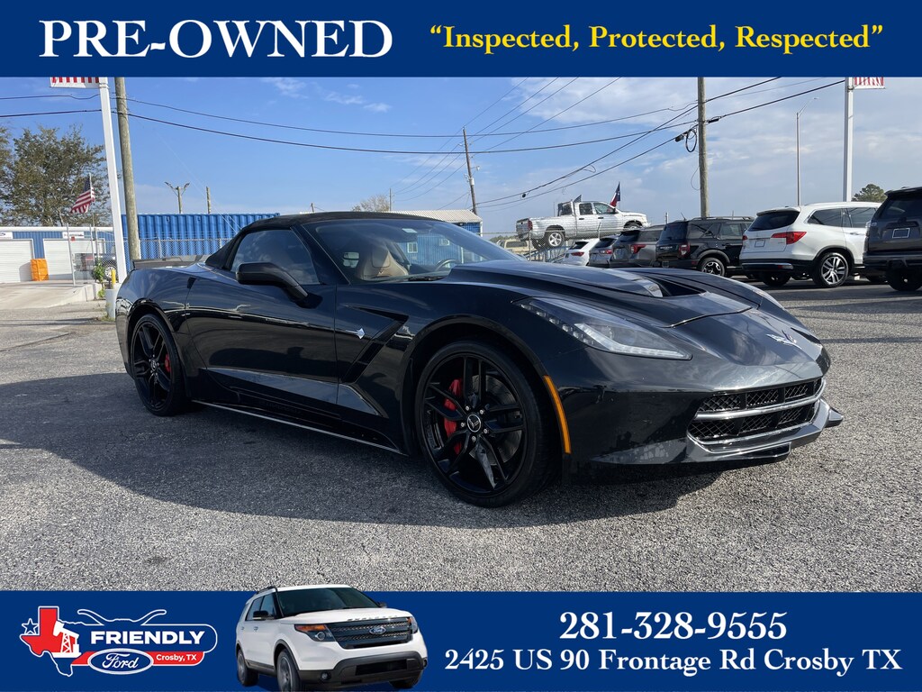 Used 2015 Chevrolet Corvette Stingray Z51 Convertible