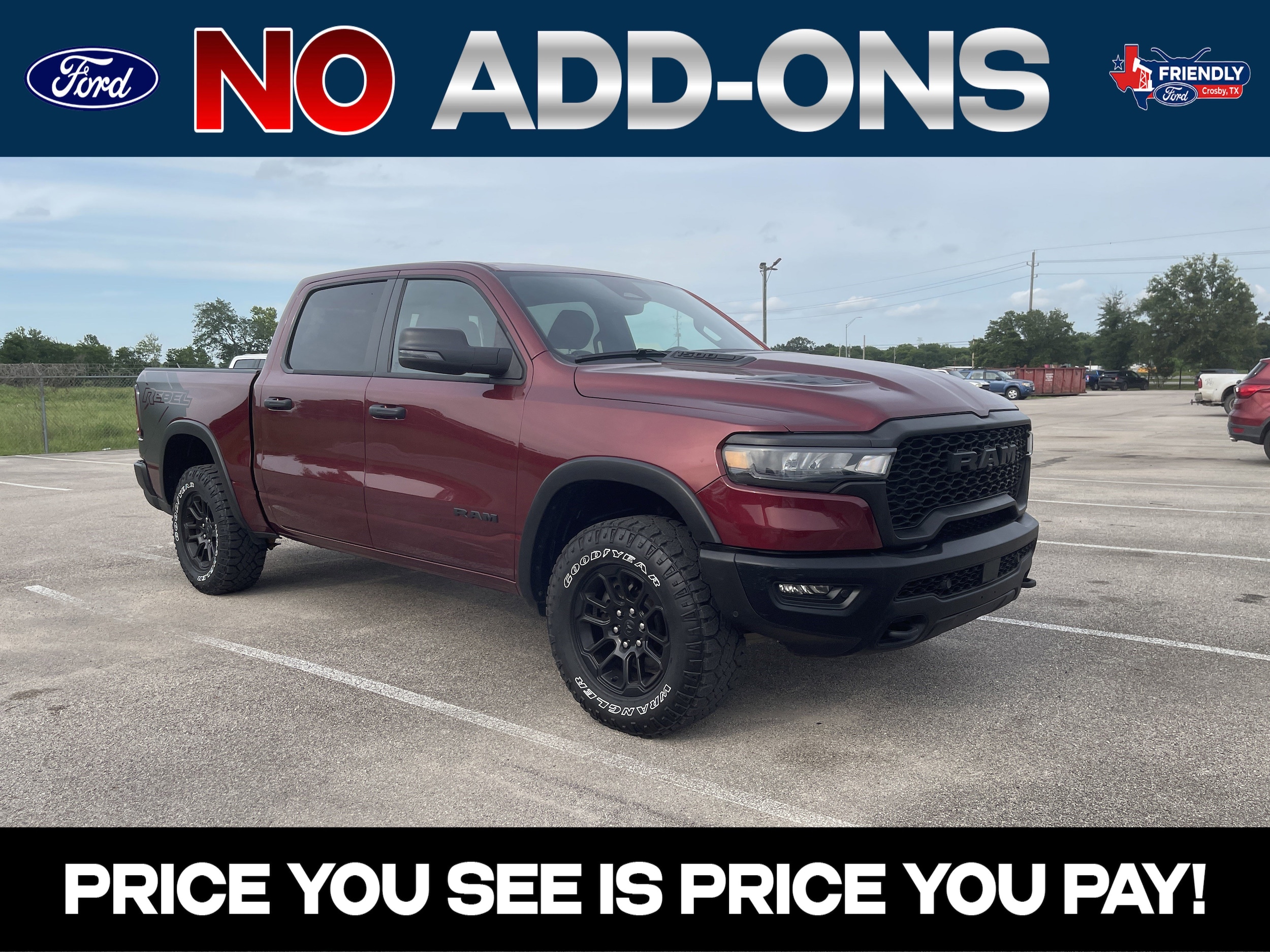 2025 RAM 1500 Rebel 4x4 Crew Cab 5'7's photo