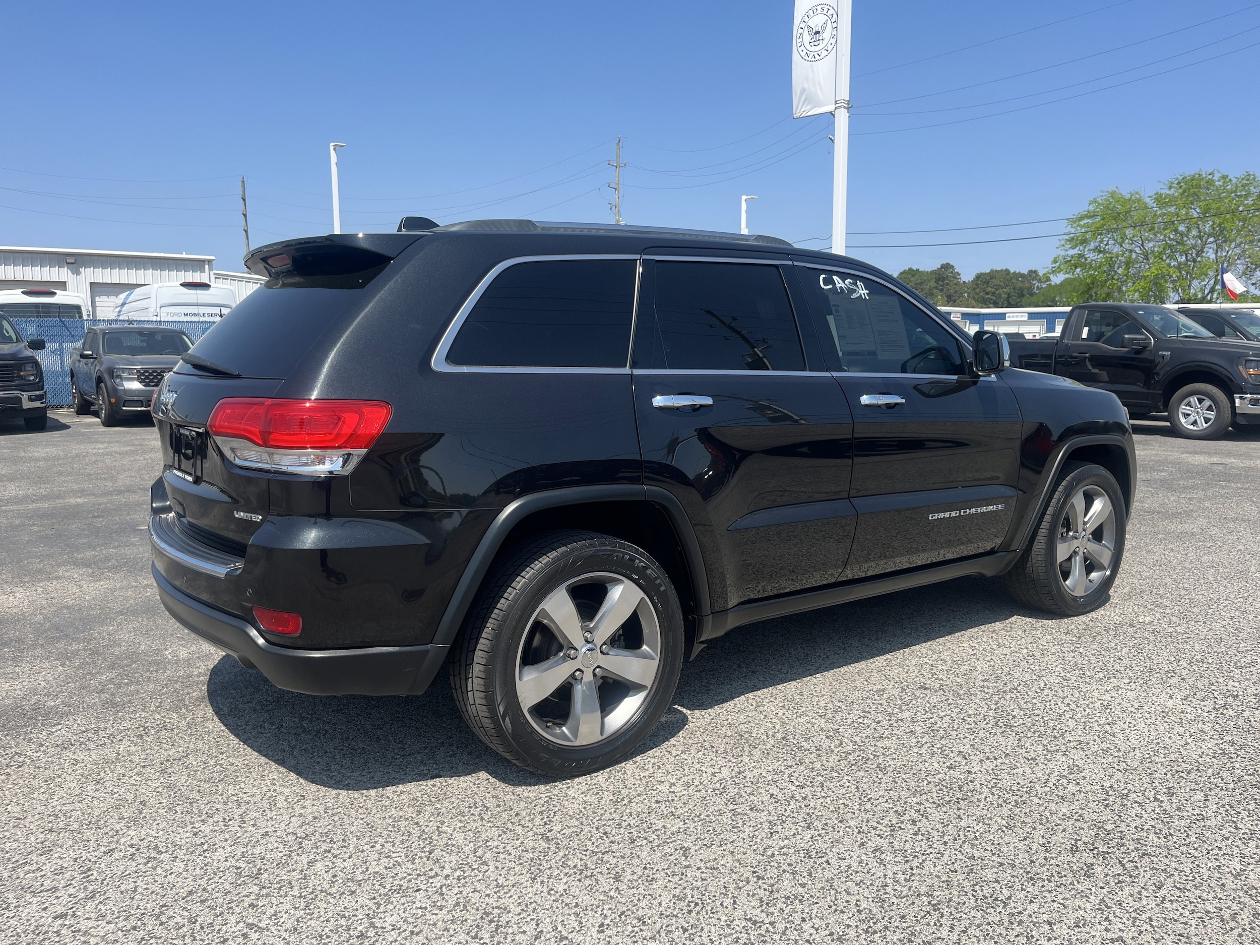 Used 2014 Jeep Grand Cherokee Limited with VIN 1C4RJEBG4EC185493 for sale in Crosby, TX