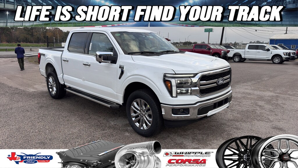 New 2025 Ford F-150 Lariat Truck SuperCrew Cab