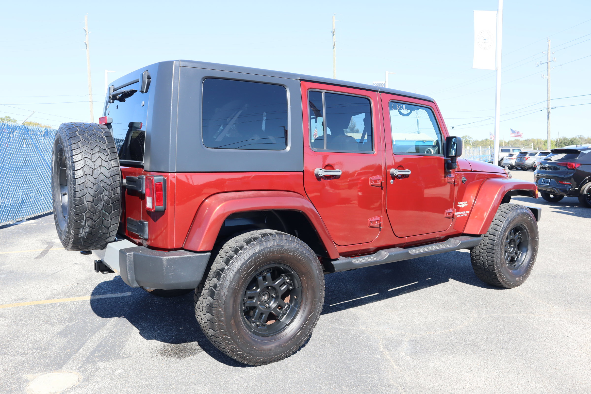 Used 2010 Jeep Wrangler Unlimited Sahara with VIN 1J4HA5H16AL224989 for sale in Crosby, TX