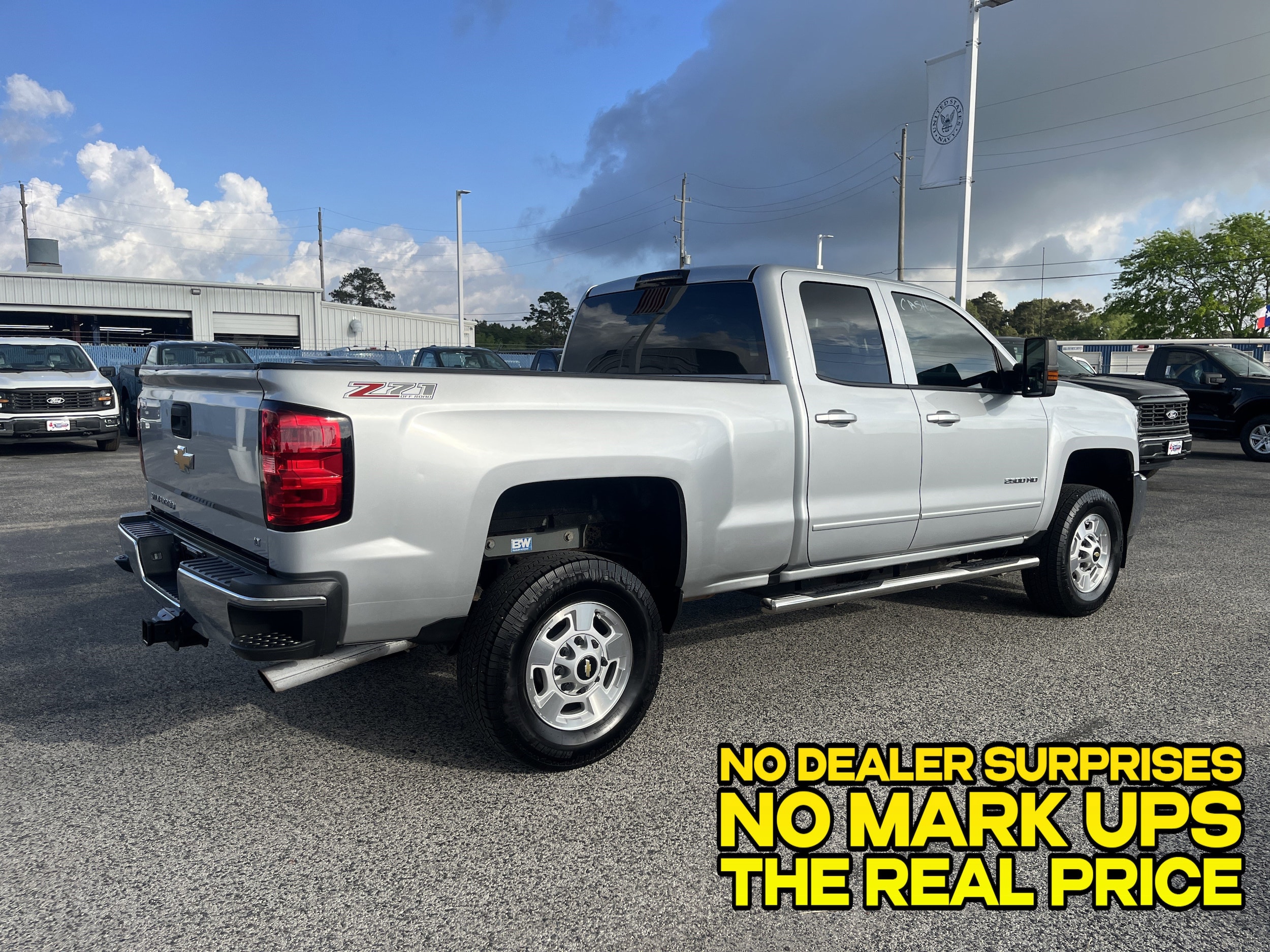 Used 2017 Chevrolet Silverado 2500HD LT with VIN 1GC2KVEG0HZ245006 for sale in Crosby, TX
