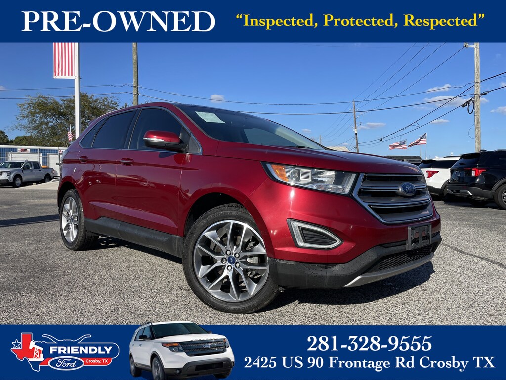 Used 2018 Ford Edge Titanium SUV