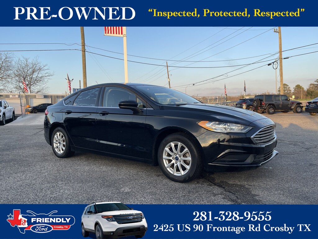 Used 2017 Ford Fusion S Sedan