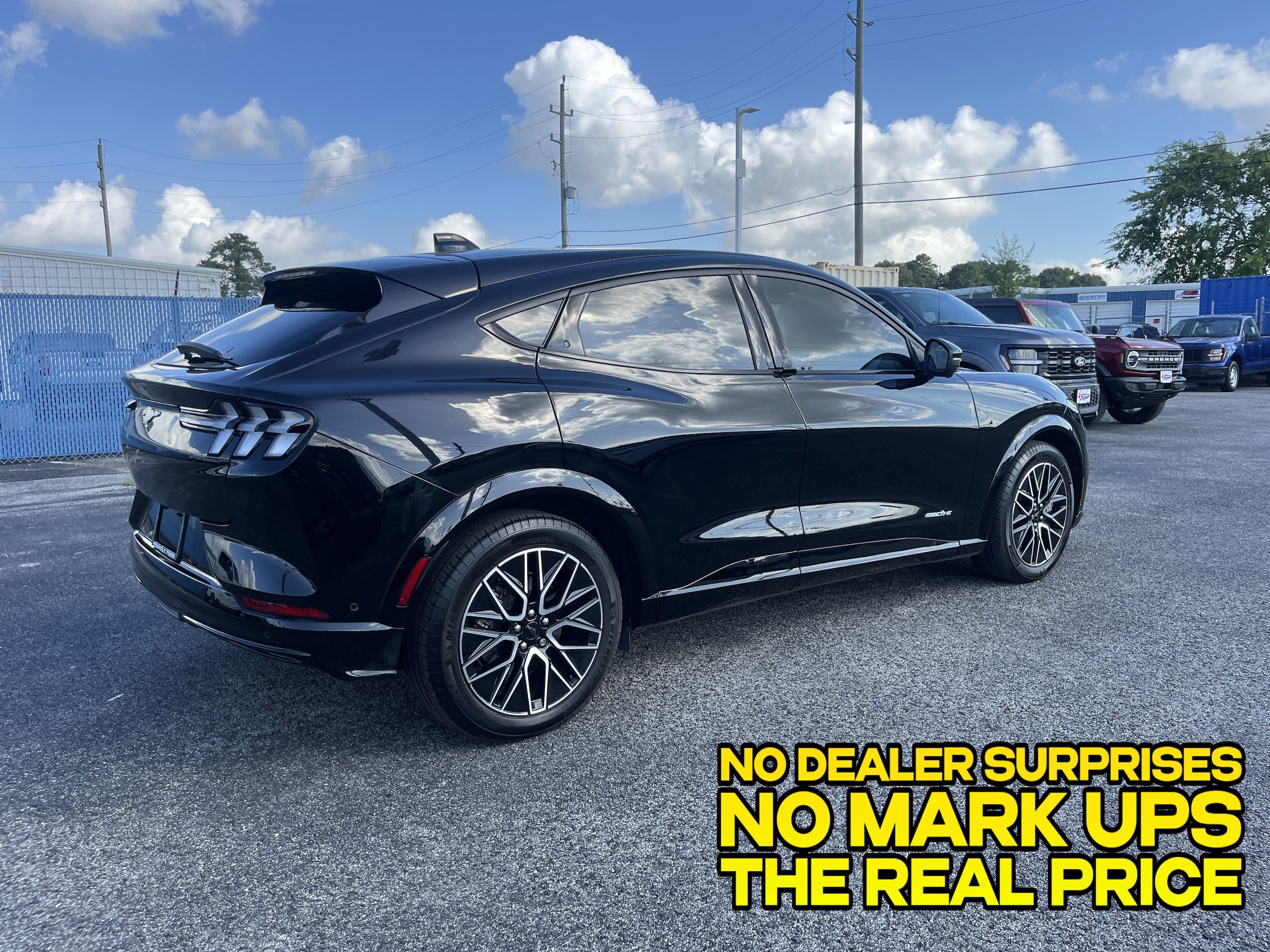 Used 2024 Ford Mustang Mach-E Premium RWD with VIN 3FMTK3R47RMA06219 for sale in Crosby, TX