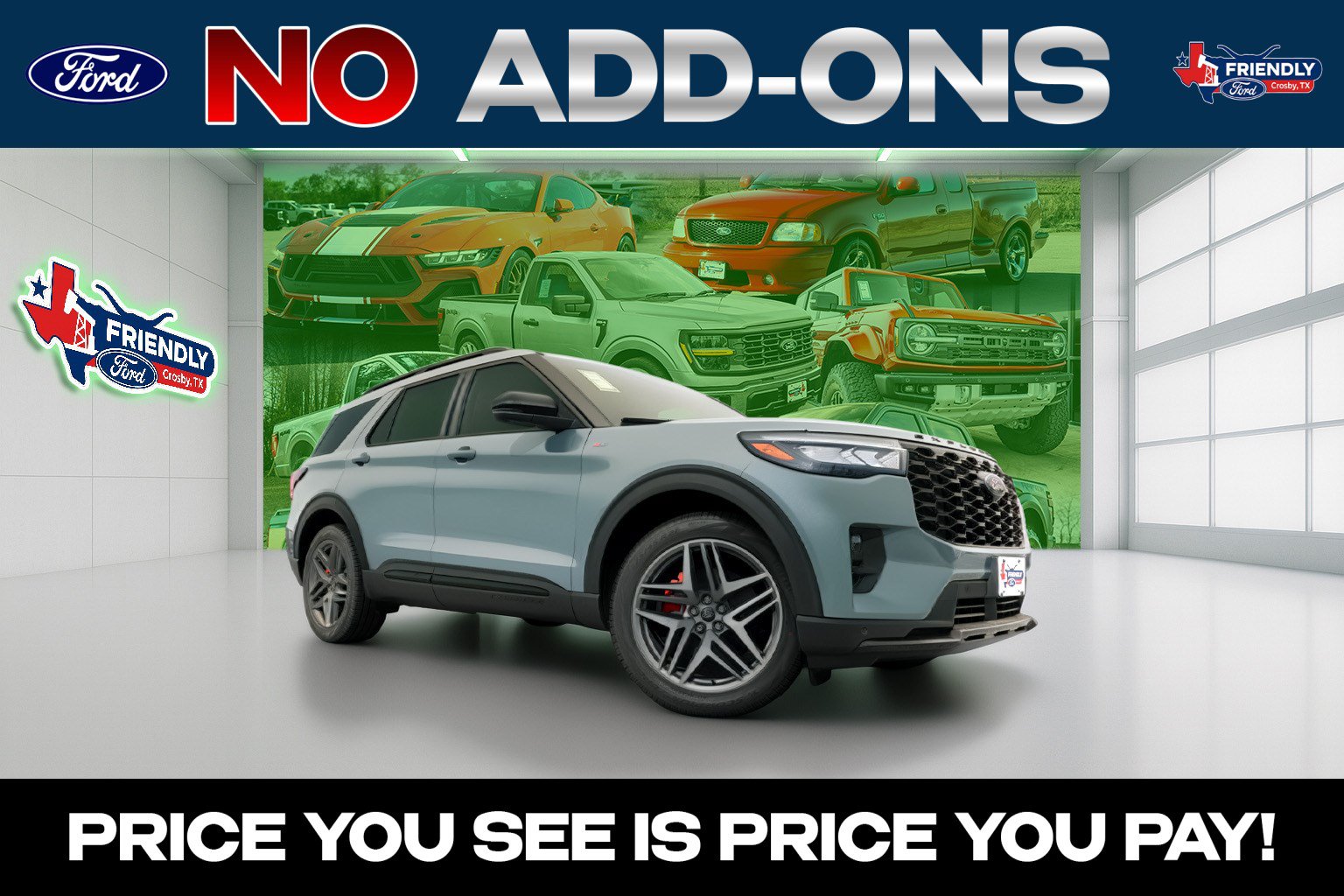 New 2026 Ford Explorer ST-Line