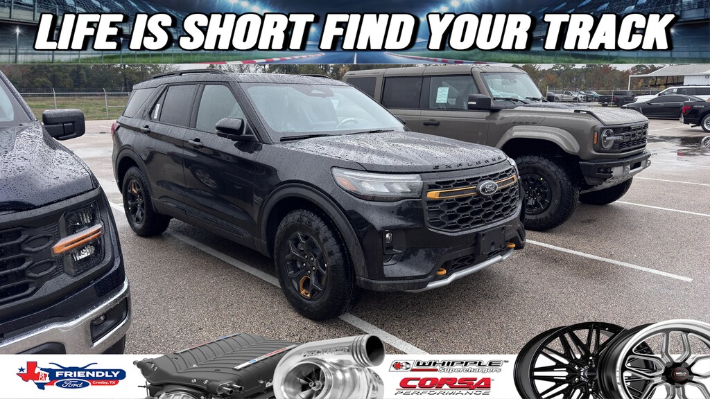 New 2026 Ford Explorer Tremor SUV