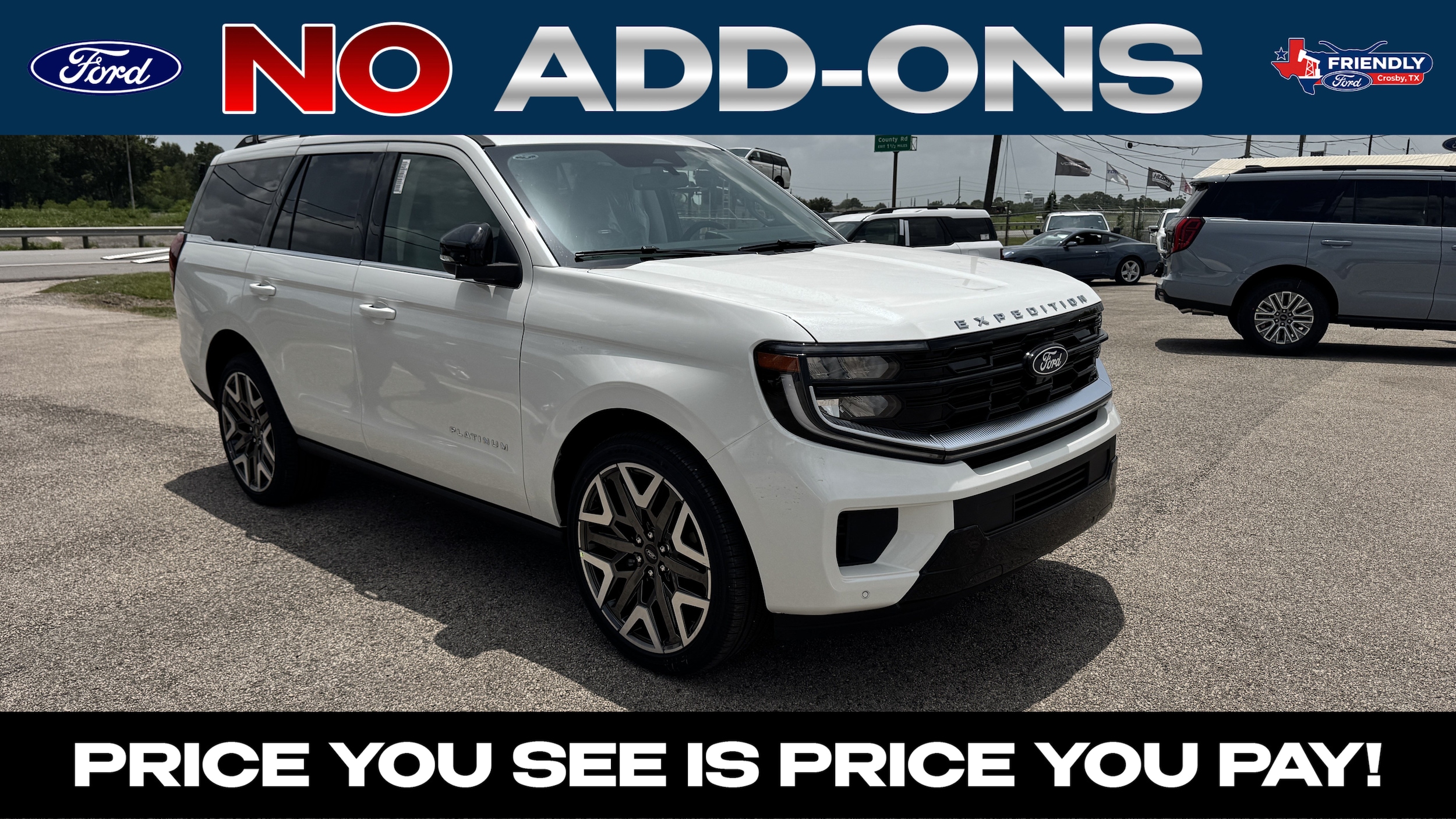 New 2027 Ford Expedition Platinum