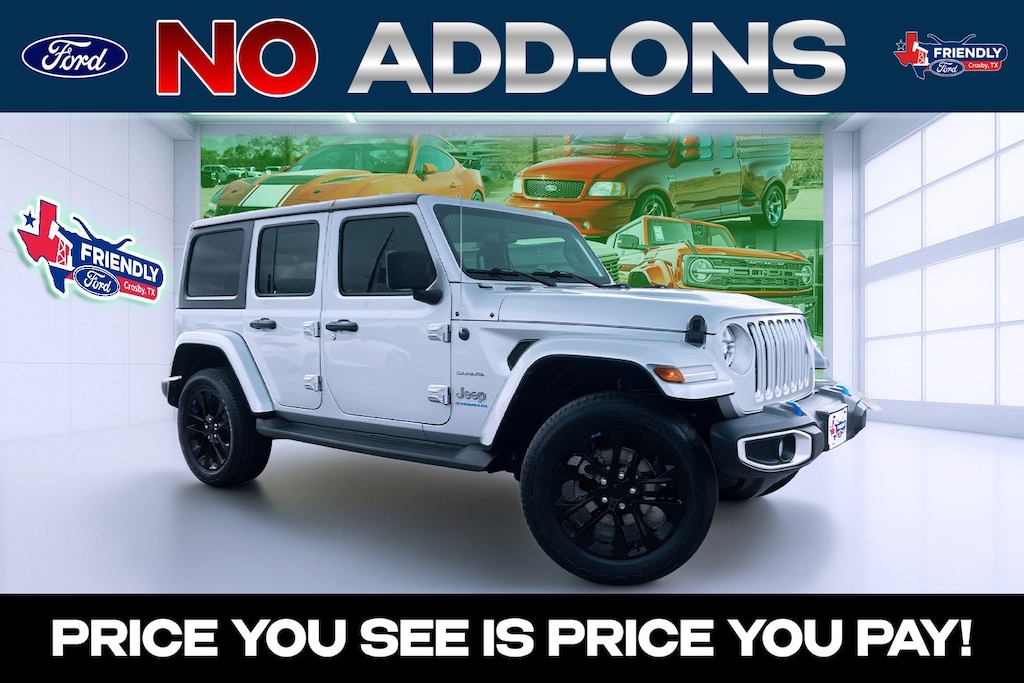 Used 2023 Jeep Wrangler 4xe Sahara SUV