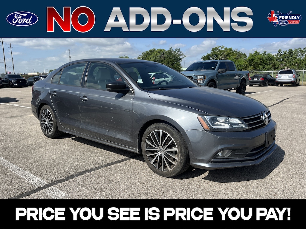 Used 2015 Volkswagen Jetta 1.8T Sport Sedan