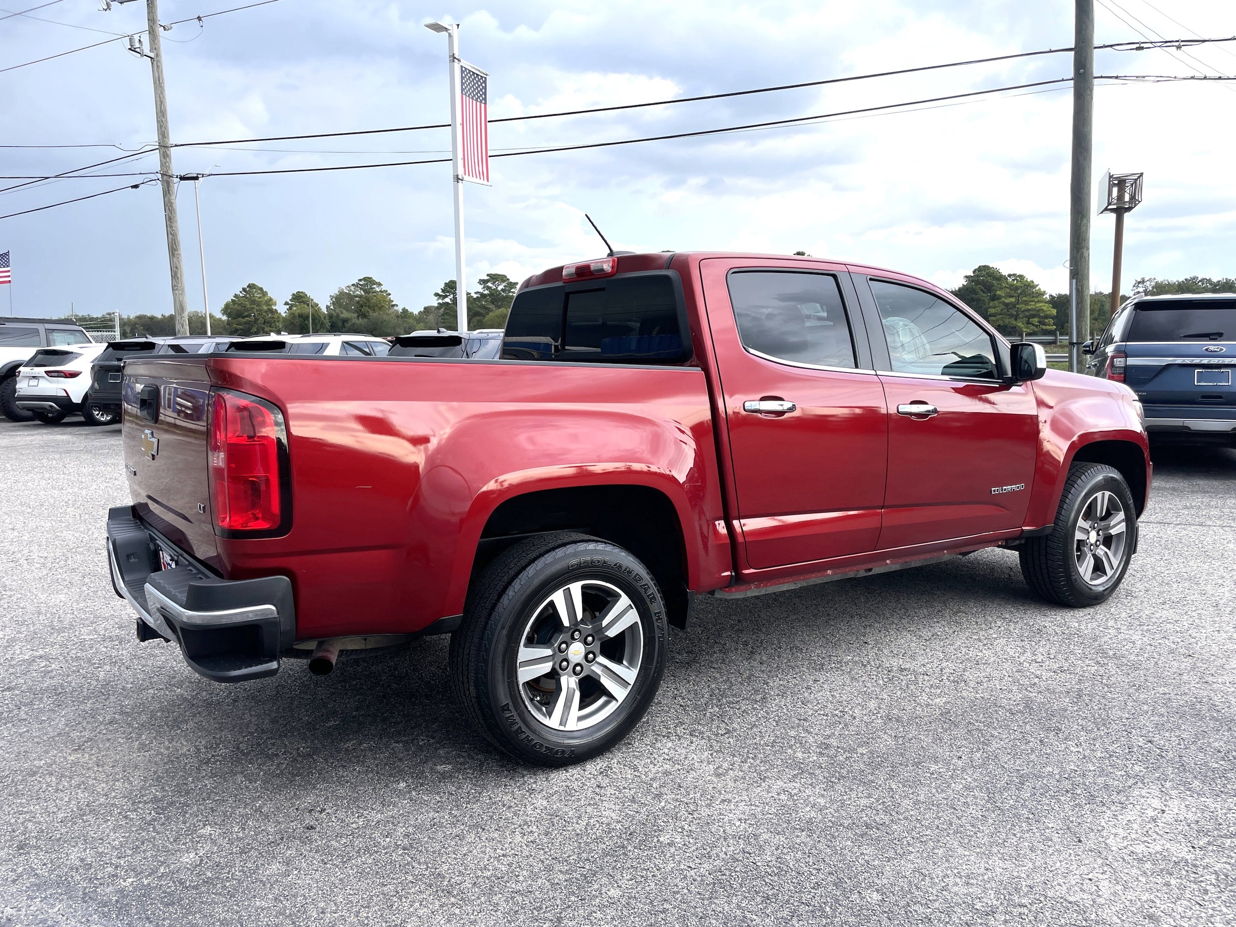Used 2016 Chevrolet Colorado LT with VIN 1GCGSCE35G1106655 for sale in Crosby, TX