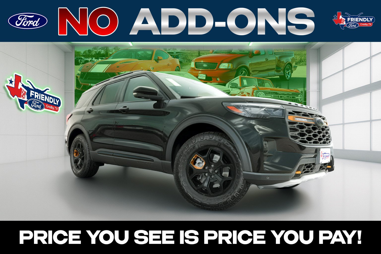 New 2026 Ford Explorer Tremor
