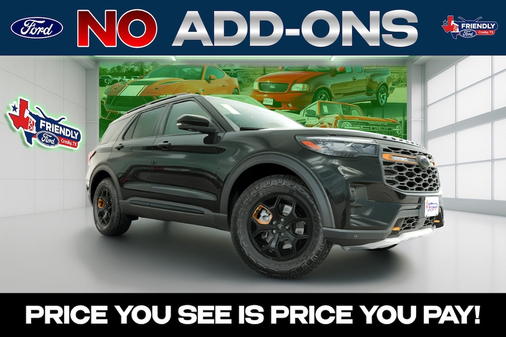 New 2026 Ford Explorer Tremor SUV