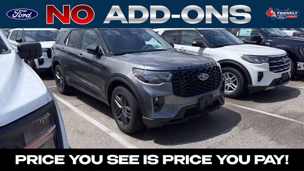 New 2026 Ford Explorer ST-Line SUV