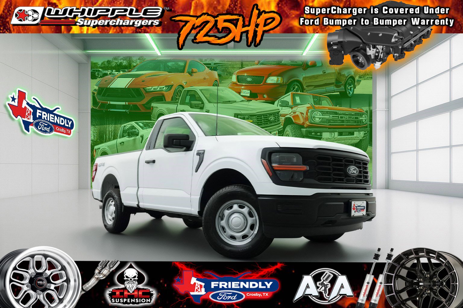 New 2026 Ford F-150 For Sale at Friendly Ford of Crosby | VIN