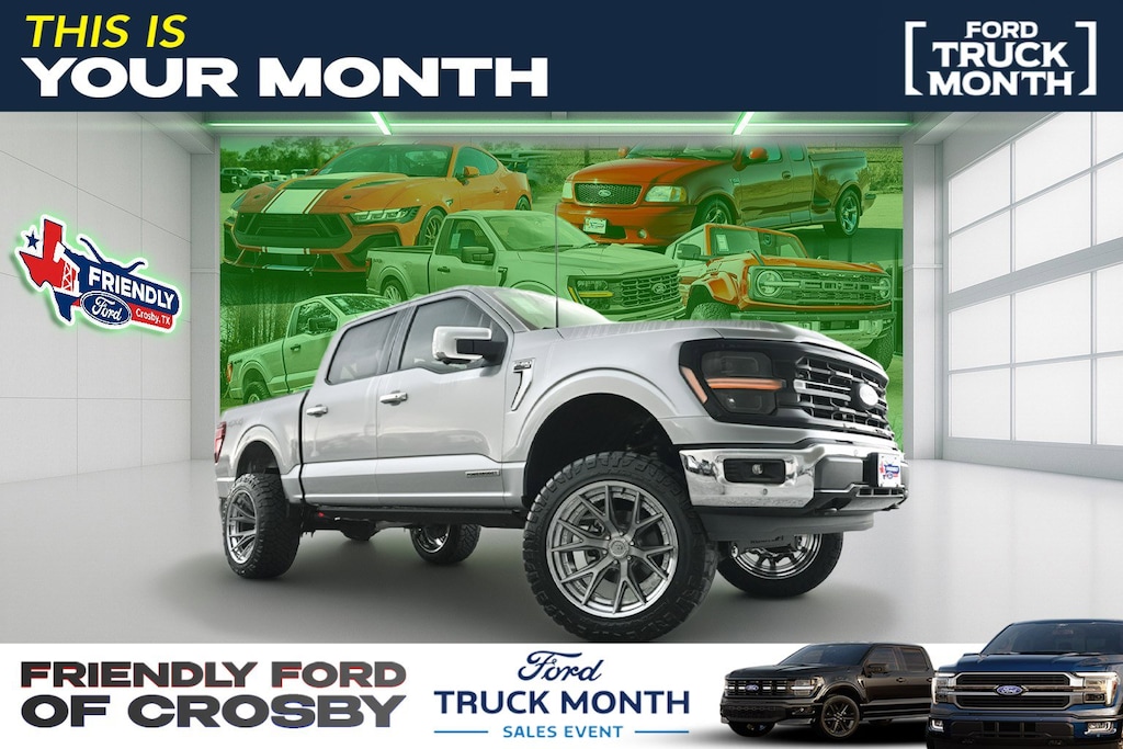 New 2025 Ford F-150 XLT Truck SuperCrew Cab