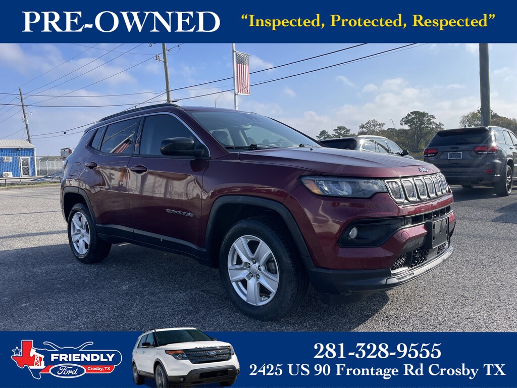 Used 2022 Jeep Compass Latitude SUV
