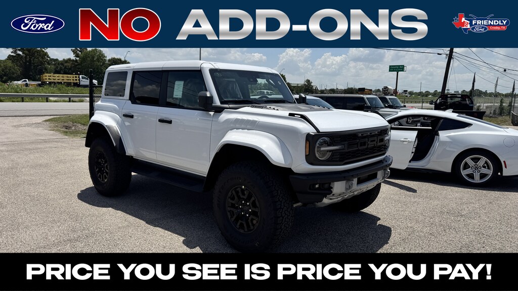 New 2026 Ford Bronco Raptor SUV