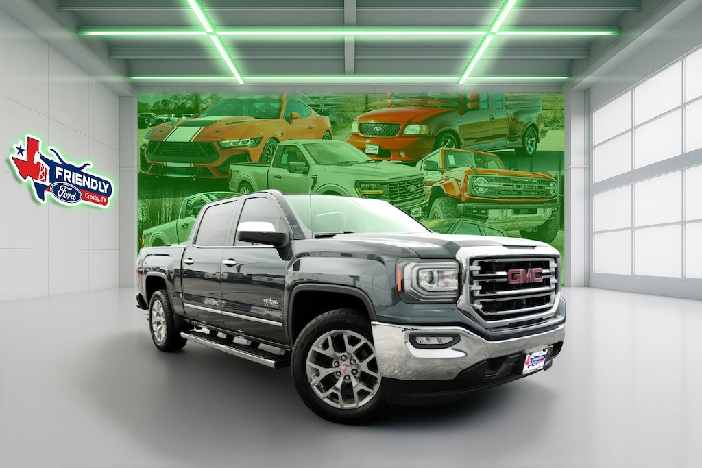 Used 2018 GMC Sierra 1500 SLT Truck Crew Cab