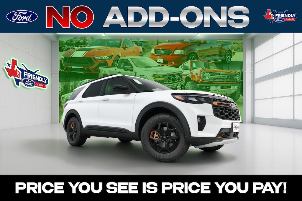 New 2026 Ford Explorer Tremor SUV