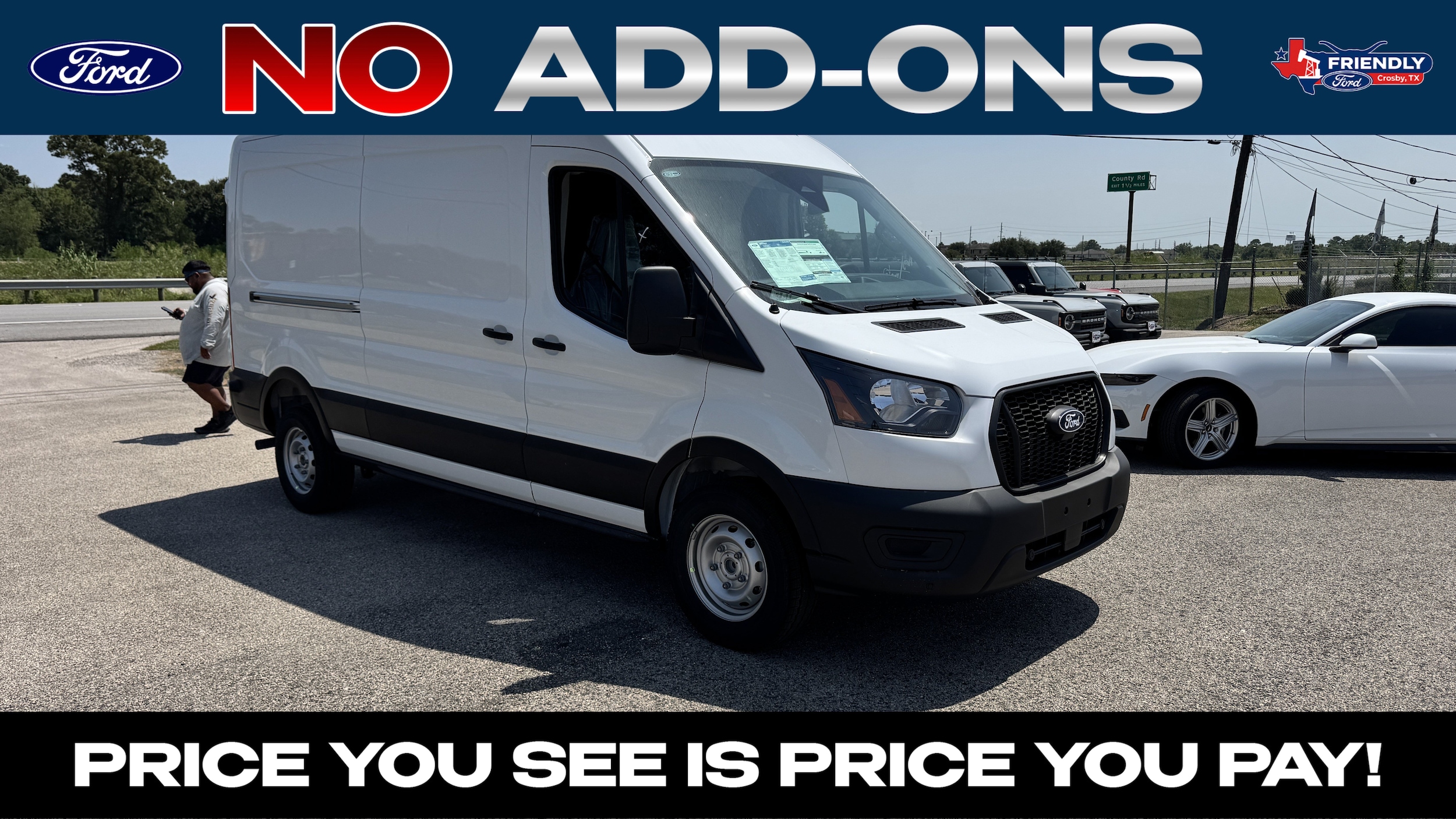 New 2026 Ford Transit-250 Cargo Base