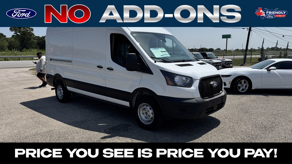 New 2026 Ford Transit-250 Cargo Base Van Medium Roof Van