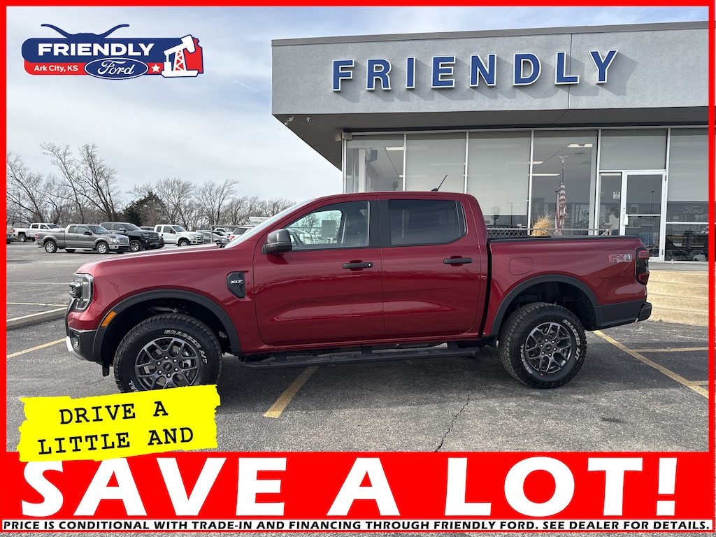 New 2025 Ford Ranger XLT XLT 4WD SuperCrew 5 Box