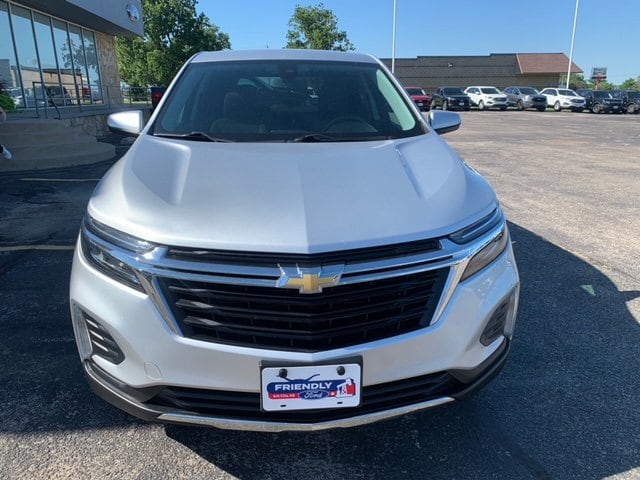 Used 2022 Chevrolet Equinox LT with VIN 3GNAXKEV6NS101888 for sale in Arkansas City, KS