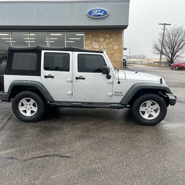 Used 2012 Jeep Wrangler Unlimited Sport with VIN 1C4HJWDG3CL259451 for sale in Arkansas City, KS