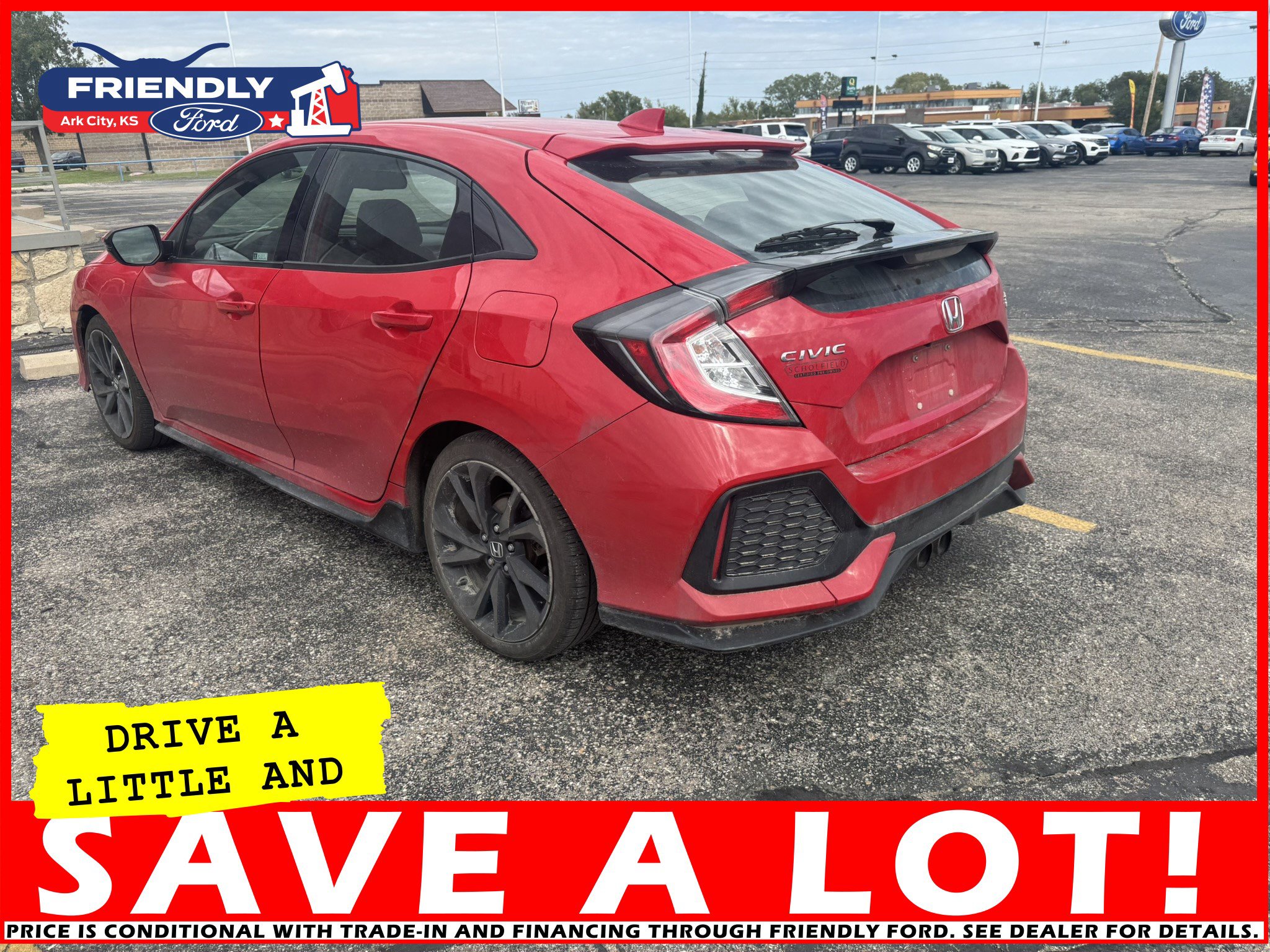 2019 Honda Civic Hatchback Sport Touring photo 3