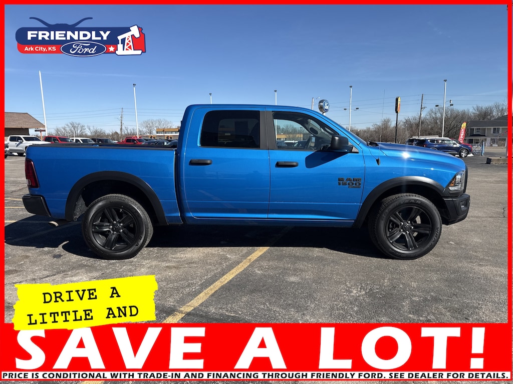 Used 2024 Ram 1500 Classic Warlock Warlock 4x4 Crew Cab 57 Box