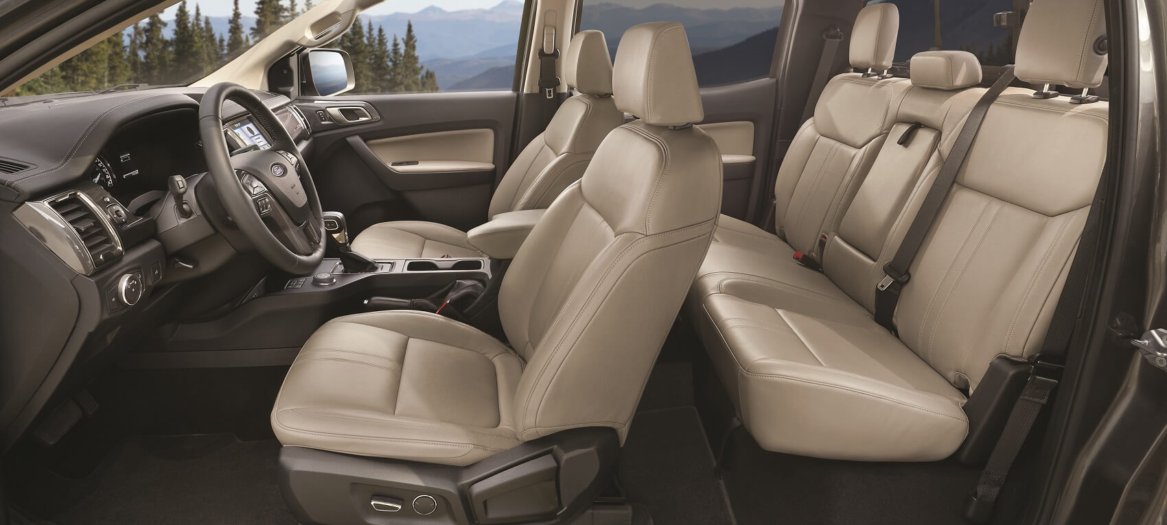 2020 Ford Ranger Interior Space