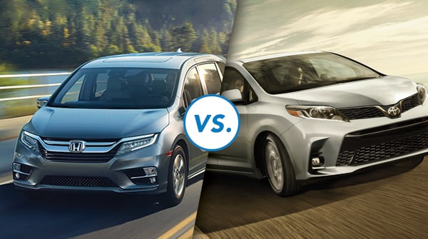 Comparison: 2019 Honda Odyssey vs 2019 Toyota Sienna