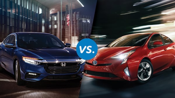 Comparison: 2019 Honda Insight vs Toyota Prius One