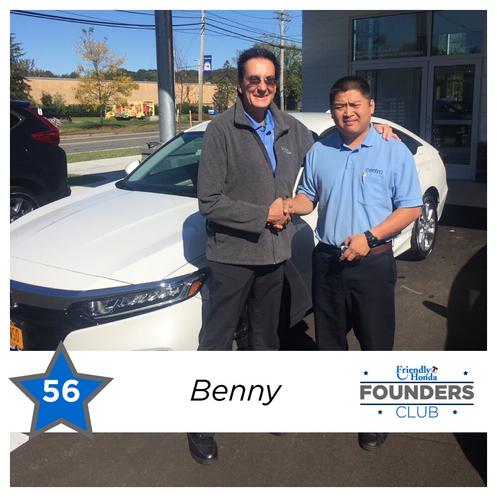 Friendly Honda Founders Club Member 56 Benny