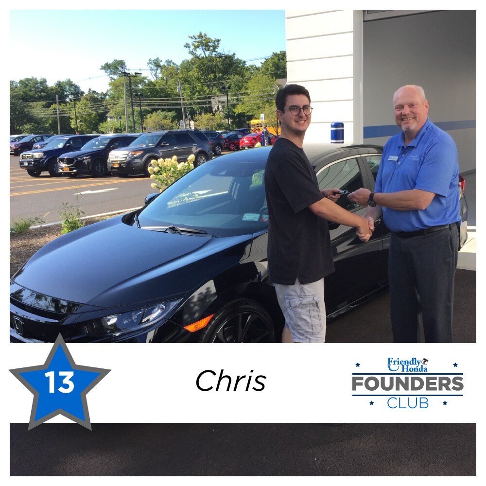 Friendly Honda Founders Club Member 13 Chris