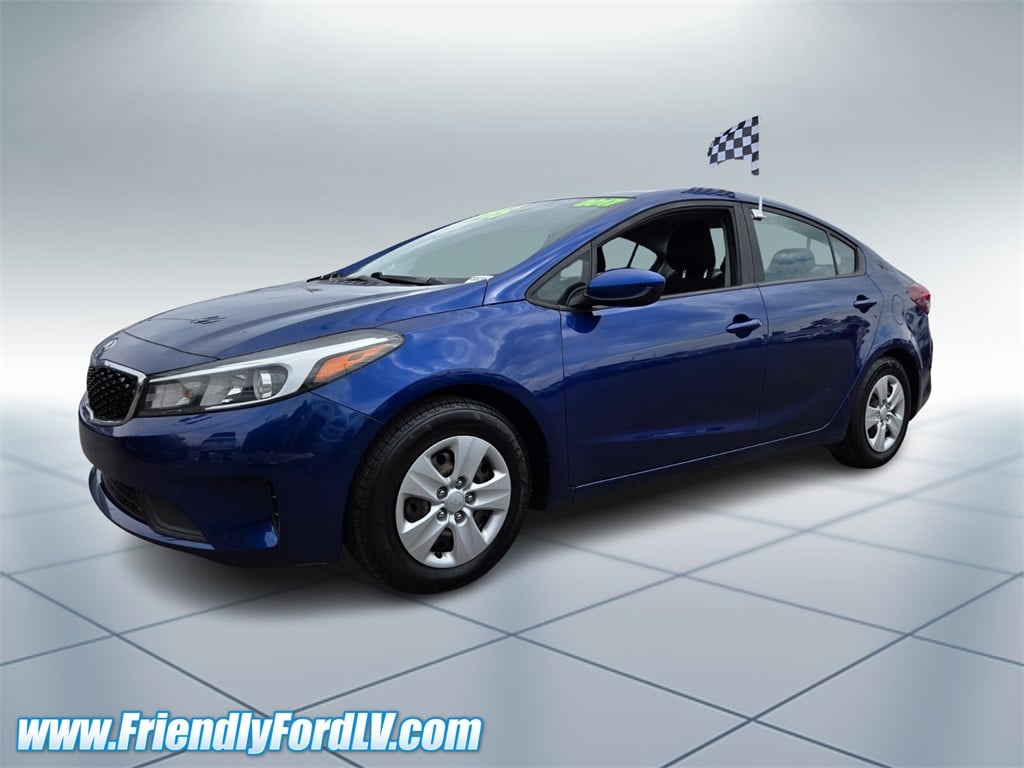 Used 2017 Kia Forte LX with VIN 3KPFK4A72HE141596 for sale in Las Vegas, NV